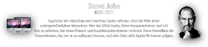 Steven Paul Jobs 1955-2011